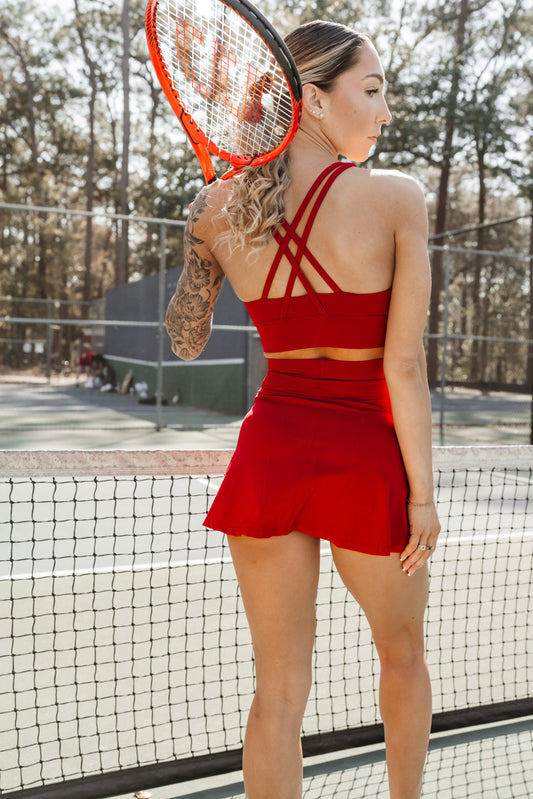 Amore Glow Tennis Skirt