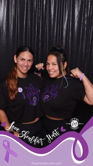 Love Shouldn’t Hurt Crop Tee (Black)