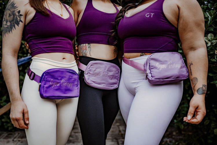 Midnight purple crop top bra