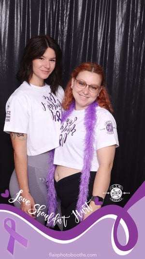 Love Shouldn’t Hurt Crop Tee (White)