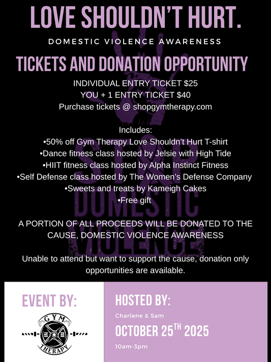 Outdoor vendor space - Love Shouldn’t Hurt Event 10/25